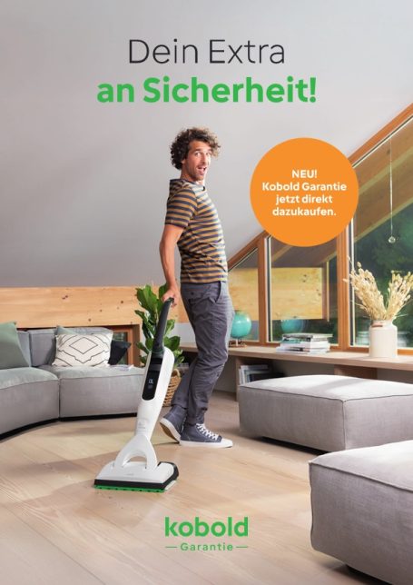 Sauber absichern! Mit der Kobold Garantie